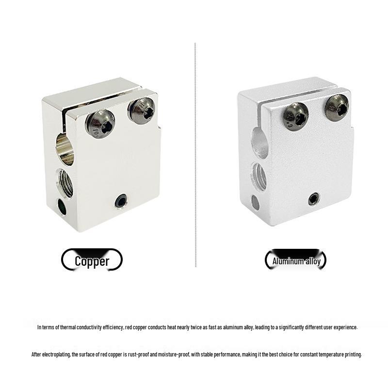 E3D V6 Volcano PT100 High-temp Nozzle Hotend Extruder Head for 3D Printers.