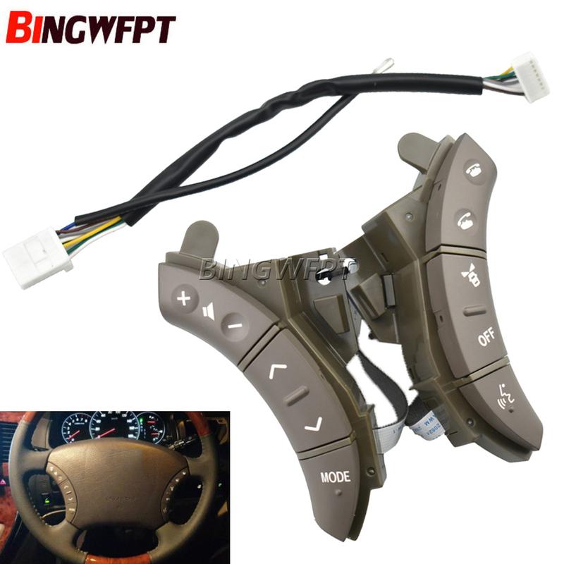 Multi-function Car Steering Wheel Control Buttons Switch Styling Buttons For Toyota Land Cruiser Prado 120 2004-2009 75B037