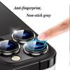 Luxury Camera Lens Protector for IPhone 15 Pro Max Metal Ring Protective Glass for IPhone 11 12 13 14 Pro Max Mini Camera Lens Glass