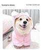 Bichon Dog Hooded Bathrobe - Soft, Strong Absorbent, Quick-Drying, Shed-Free Towel