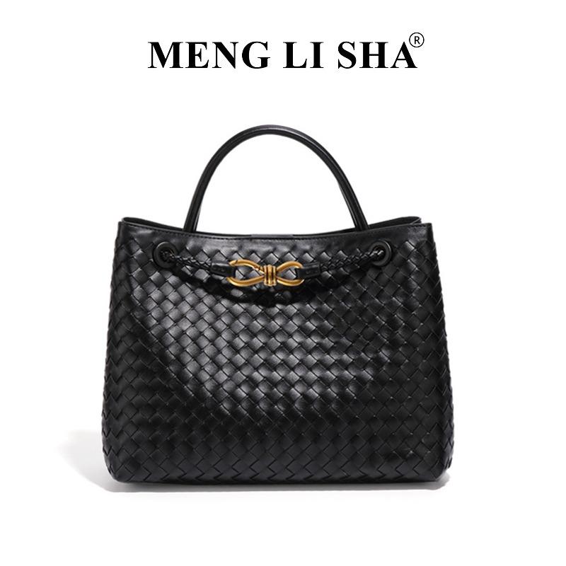 

New temperament simple shoulder crossbody handwoven women s bag commuting versatile large capacity portable tote bag чёрный