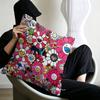 Takashi Murakami Flower Sunflower Pillow Cushion Cover Pillowcase Living Room Sofa Home Decor Customized