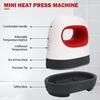 Portable Mini Heat Press Machine: 4-Speed Temperature Control for T-shirt Heat Transfers