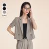 Women's 2025 Thin Short Sleeve Blazer Suit - Summer High-End Professional Wear