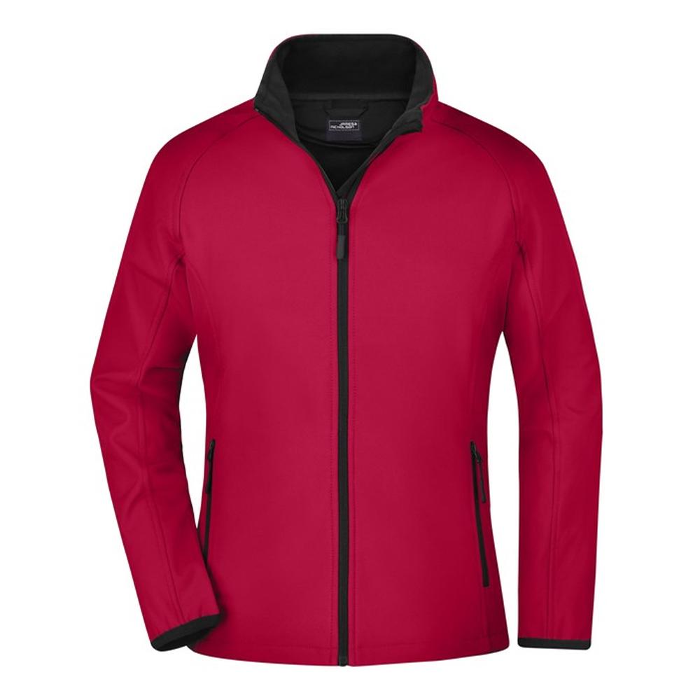 James and Nicholson Womens/Ladies Promo Soft Shell Jacket