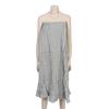 BARBARA Women S Gray Check Golf Gown agw4990S