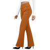 Dame Yoga Bukser Casual Bukser Slacks Med Lommer Høy Midje
