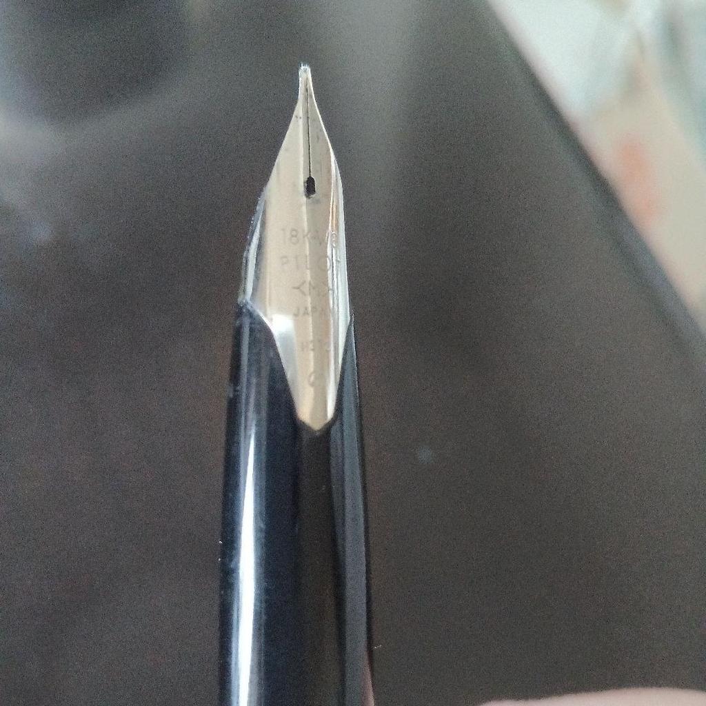 Used Vintage PILOT 88 Fountain Pen Silver Medium Size