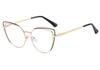 Reading Glasses Transparent Women Fashion Optical Prescription Eyeglasses Frame Anti Blue Light Red Cat Eye Glasses +1 +2 Gafas