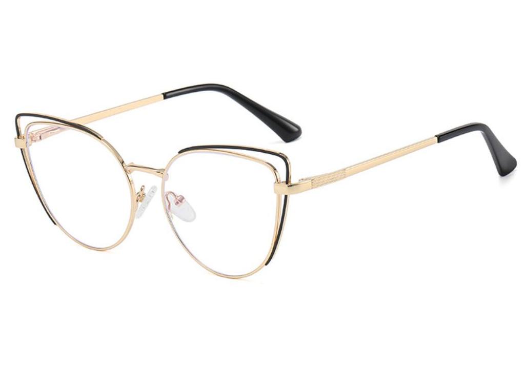 Reading Glasses Transparent Women Fashion Optical Prescription Eyeglasses Frame Anti Blue Light Red Cat Eye Glasses +1 +2 Gafas