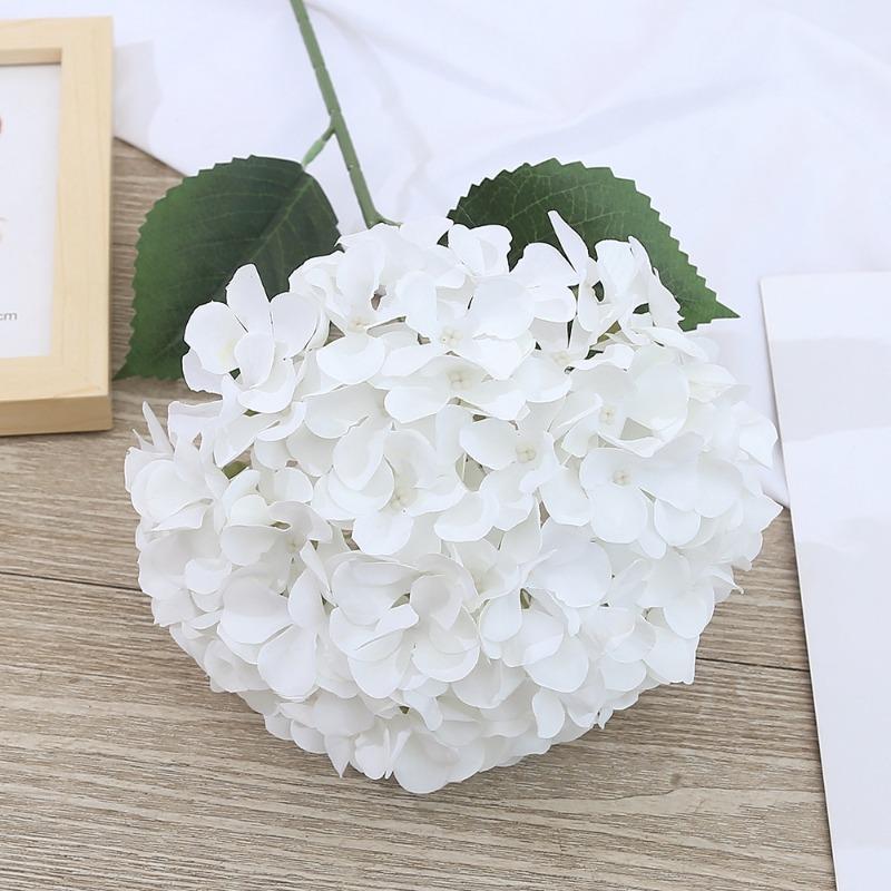 Artificial Flower, Large Hydrangea, High-end Touch, Moisturizing Hydrangea, Hotel, Artificial Wedding Floral Decoration, Artificial Flower
