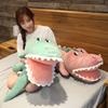 Crocodile doll large plush toy sleeping pillow long pillow cute ragdoll doll birthday gift girl