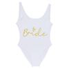 Women's Swimwear Team Bikini Bride Bachelorette Party Bachelorette Party Swimsuit Swimwear Swimwear Cotton Women Bikini Sea