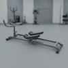 Fitness Machine with Body Support Compact for Adults
