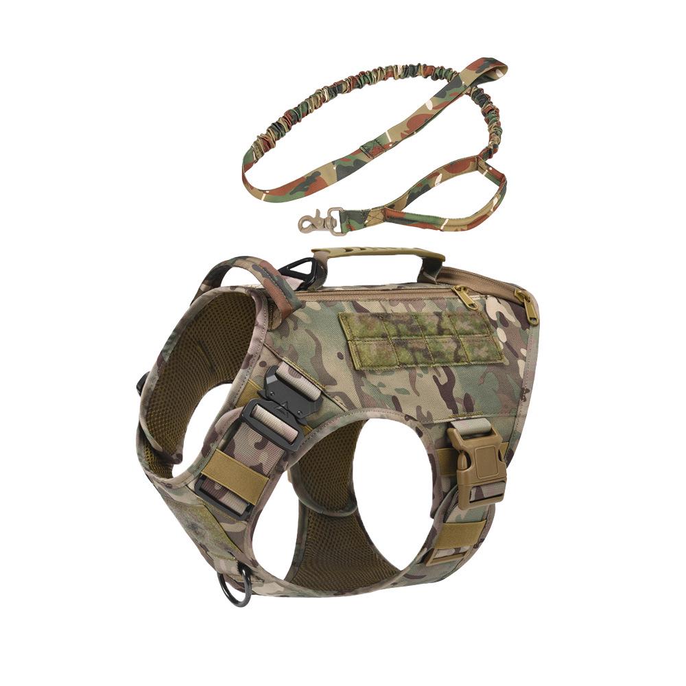 D8 Wasserdichte Camouflage Taktische Hunde Trainingsweste