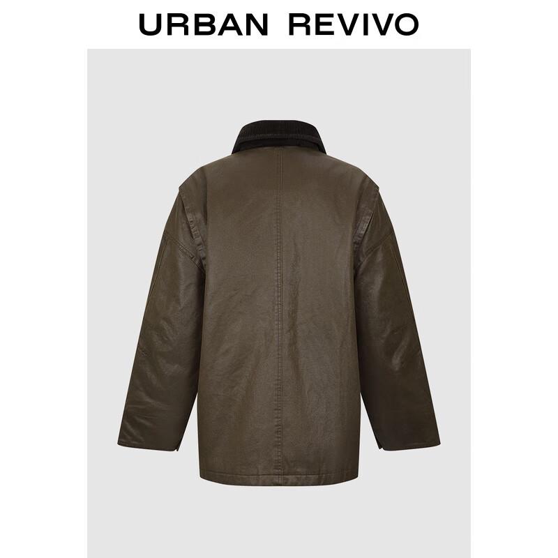 UR Women s Patchwork Corduroy Padded Jacket S