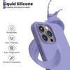Coque de protection - BOOLING - iPhone 16 Pro Max - Silicone Violet - Antidérapante - 2 Verres Trempés