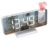 New LED Digital Alarm Clock Table Watch Electronic Desktop Clocks USB Wake Up FM Radio Time Projector Snooze Function