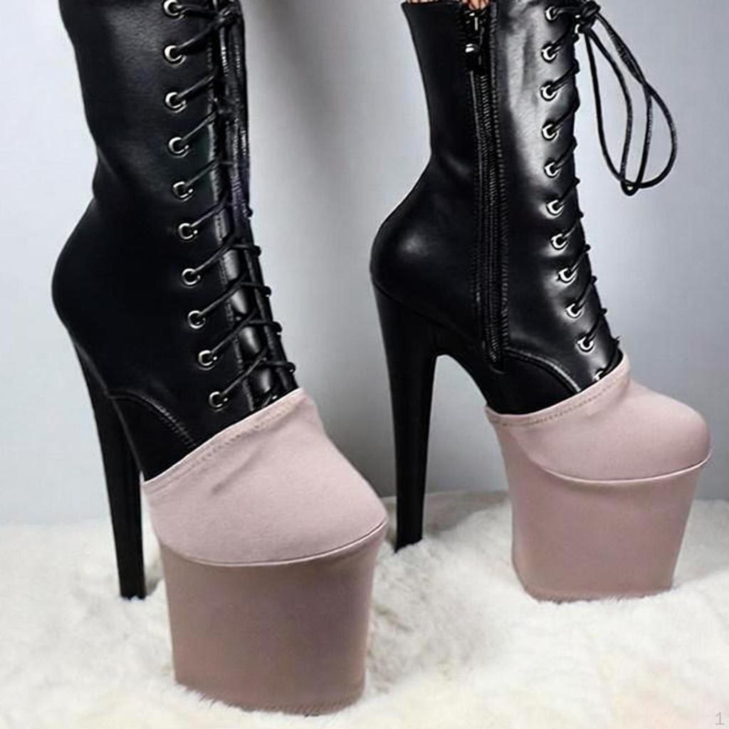 2 Pieces Pole Dance Shoe Protectors Clothing Accessories Easy Installation Professional Covers for