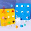 Felt Bottle Caps Puzzle Teaching Aids for Kindergarten and Junior Classes