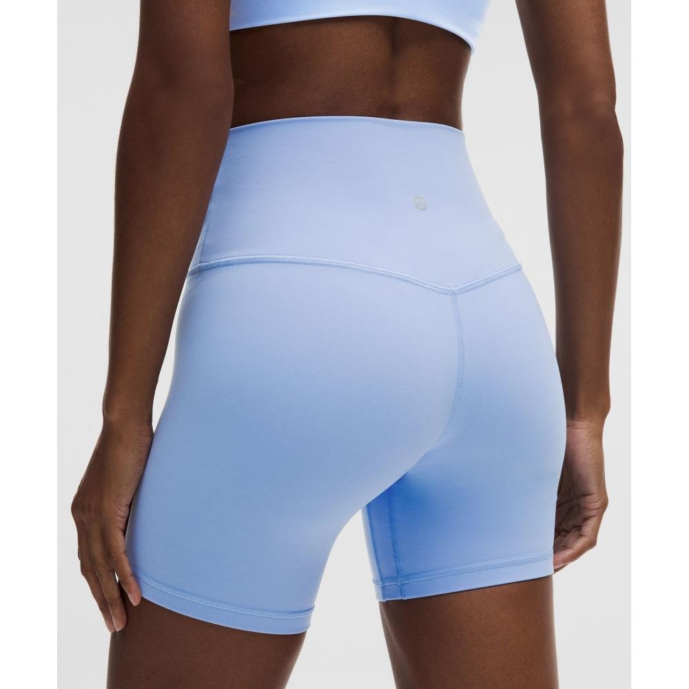 Lululemon Align  High Rise Short 6  Sinatra Blue