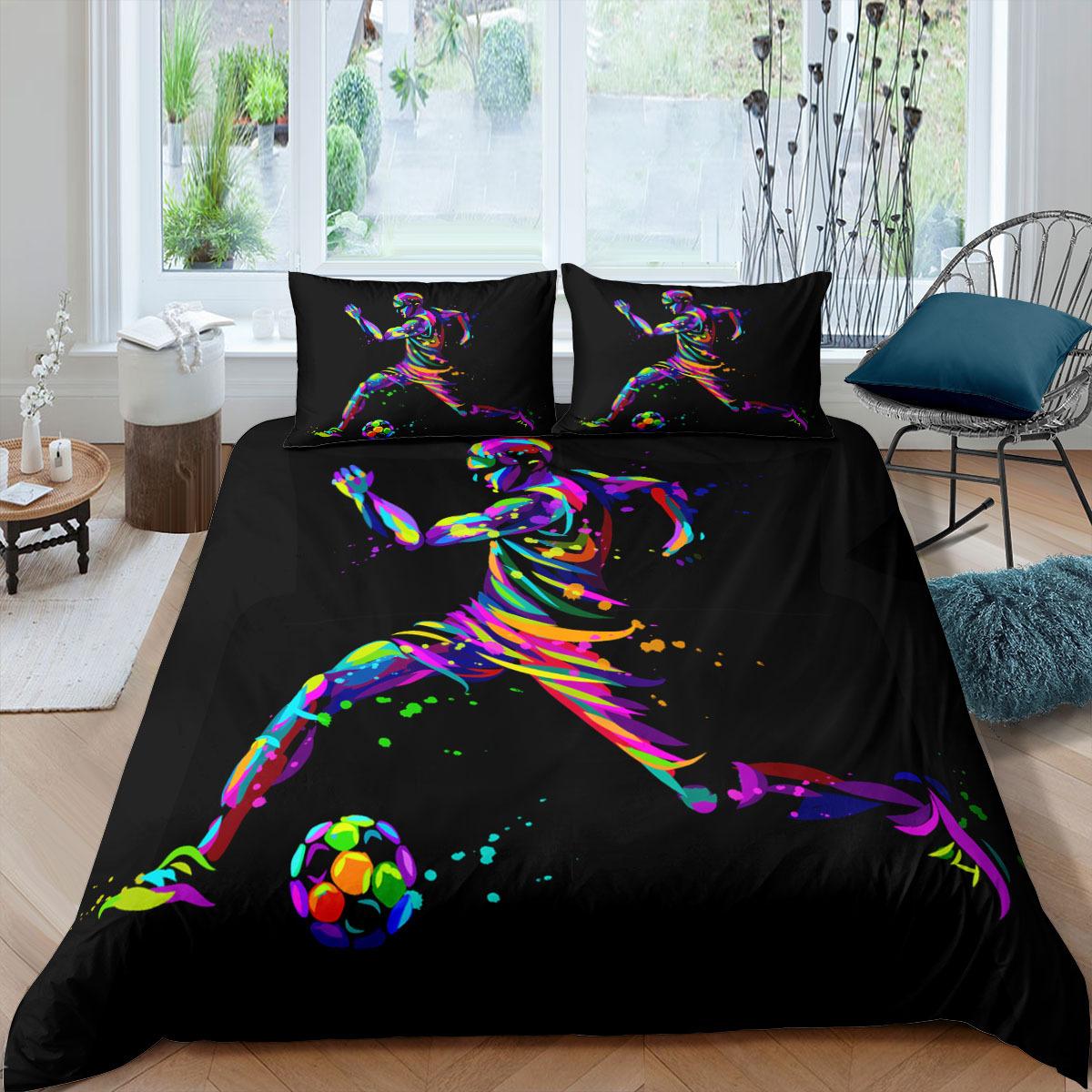 

Комплект постільної білизни для дому 3D Basketball Action Підодіяльник і наволочка 2/3 шт. AU/EU/DE Повнорозмірна прикраса для дому для чоловічої кімнати Baby 100x135cm