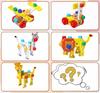 [PACZA] DIY kit wooden tool box animals Z3405
