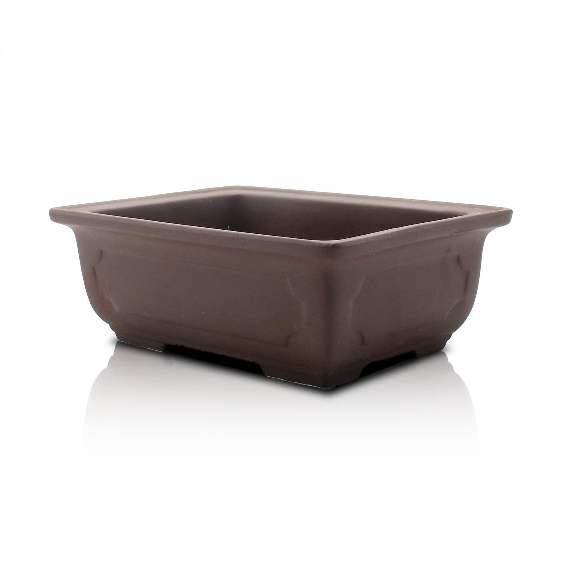 

Umekichi Bonsai Supplies 5 Bonsai Pot with Rectangular Yokkaichi Banko Miscellaneous Trees Store, No. Window, Ware, Ceramic, Square, Shallow, Small,