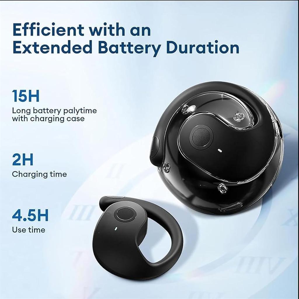Hy-Undai Hy-T26 Pro Language Translator - New Translation Headphones Wireless High Precision Translation Headphones Support 75 Languages Play Music