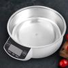 LCD Display Stainless Steel Electronic Bowl Scale Detachable Kitchen Scale Food Bowl Scale  Baking