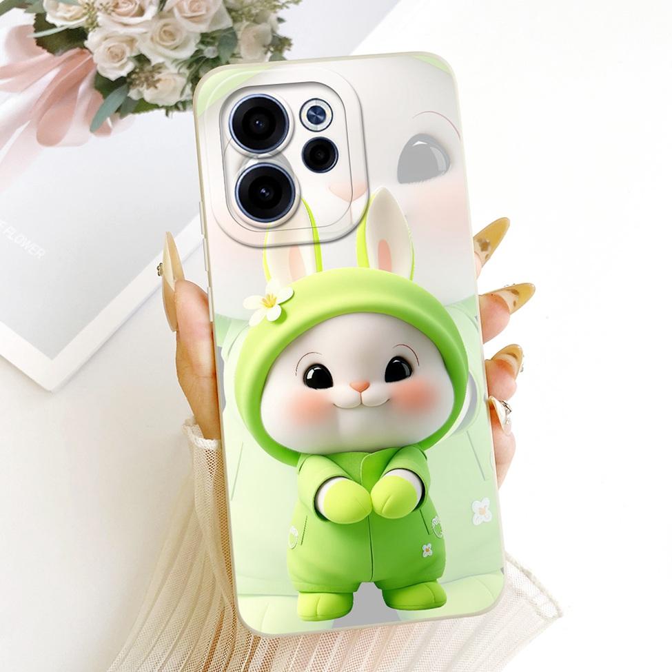 For Oppo Reno 15F CPH2801 Case For Oppo Reno15 FS CPH2801 Cover Cute Kawaii Luxury Fashion Flowers Cool Painted Silicone Casing