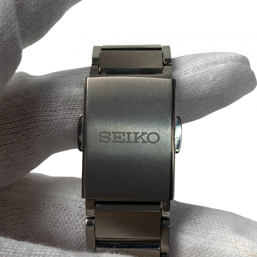 Used SEIKOWatches Silver Stainless steel mens