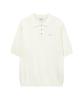 COVERNAT Small Authentic Scaly Cable Half Knit Ivory