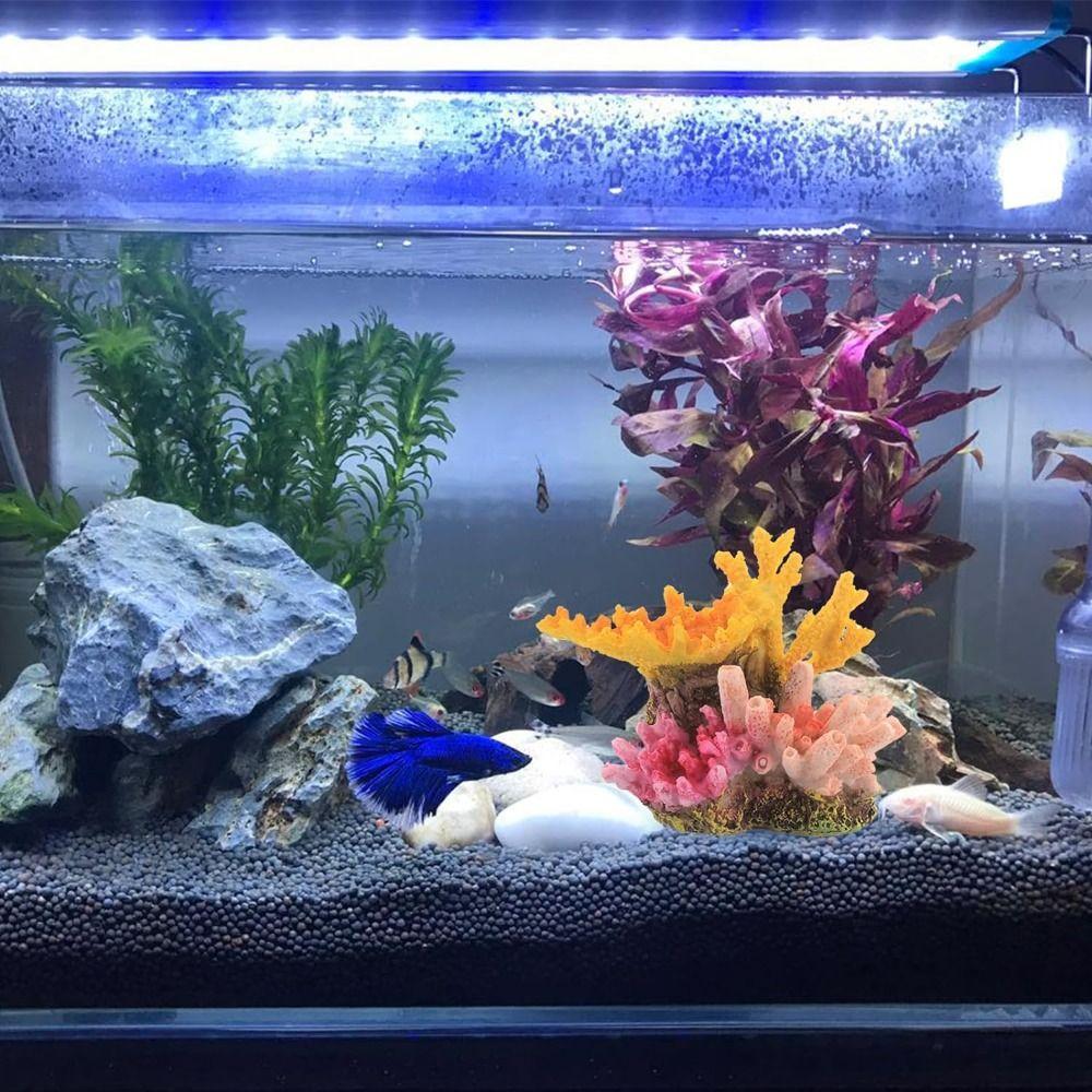 Durable Colorful Coral Reef Resin Artificial Coral Landscaping Decorations Beauty
