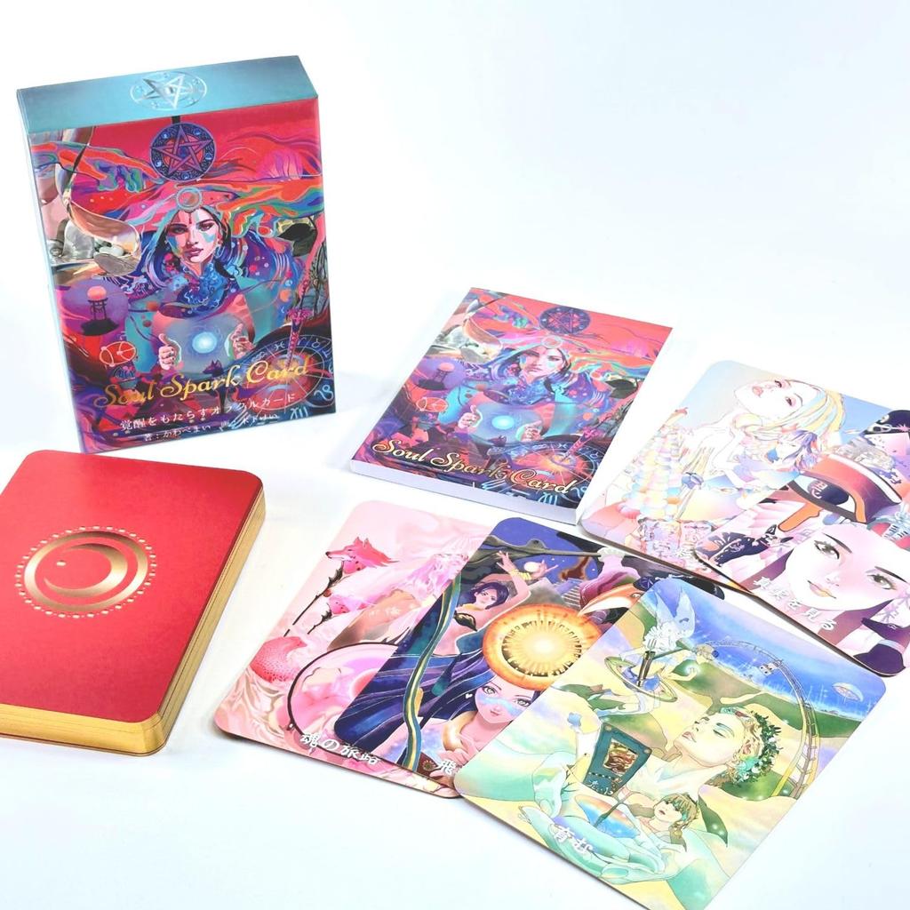 Oracle Cards Soul Spark Cards New Edition Japanese Version Affirmation Fortune Telling with Japanese Instruction Manual I.I.J
