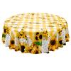 Sweet Sweet Floral Tablecloth Embossed Edge Waterproof Desk Decoration Cloth Anti-fouling Rabbit Butterfly Table Mat Dining Room