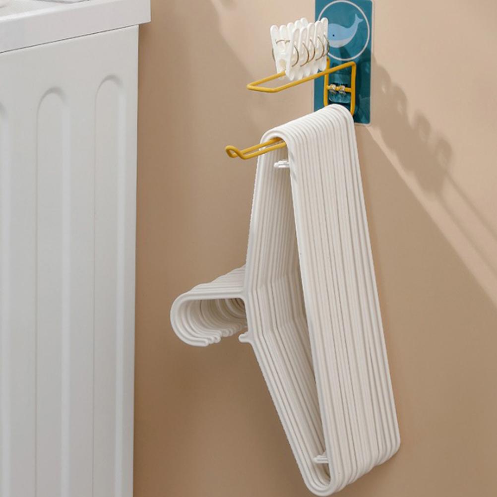 Multifunctional Wall Storage Hook Punch Free Waterproof Hanger Traceless with Cartoon Patterns for Bathroom Kitchen