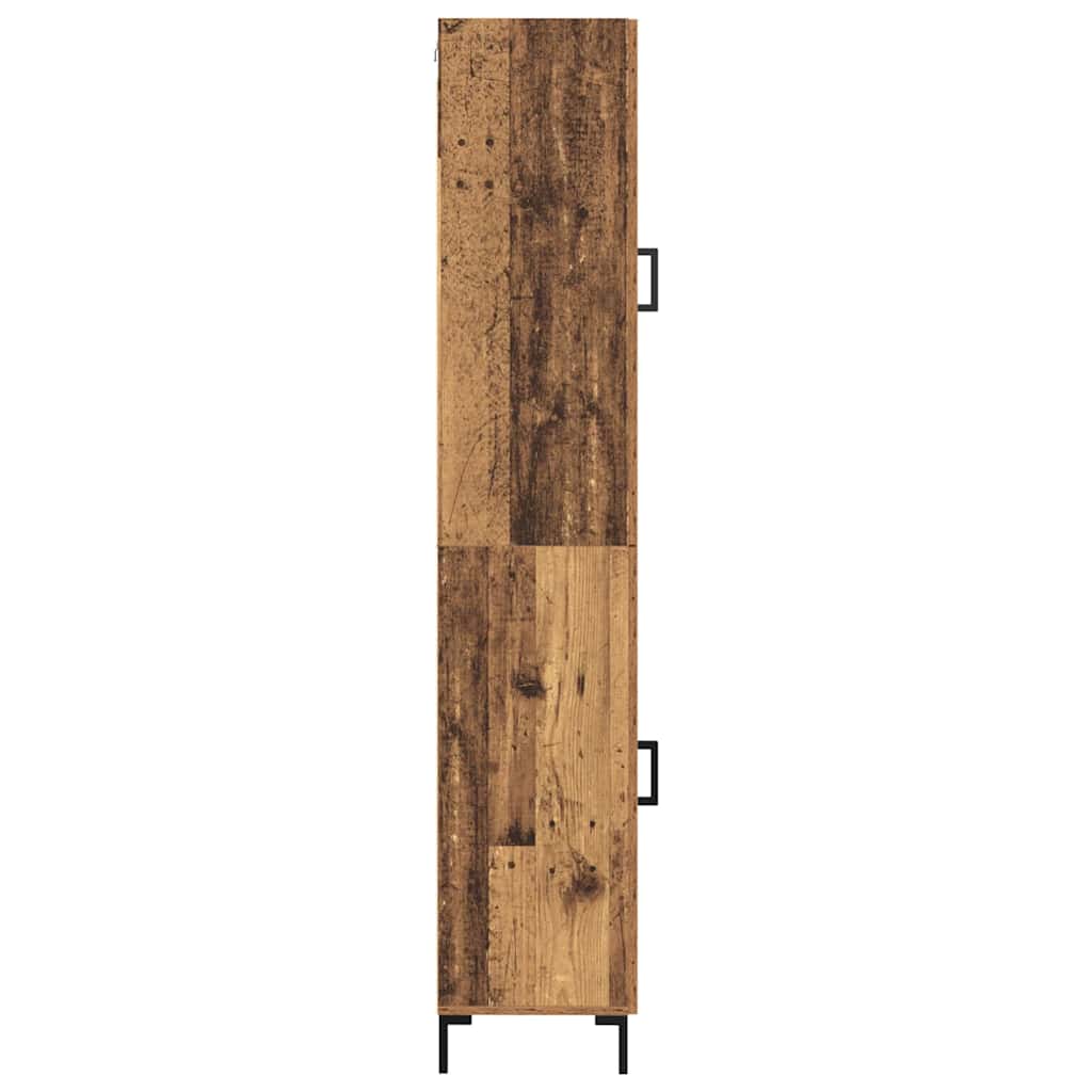 Highboard Reclaimed Wood 34.5 x 34 x 180 cm Particleboard