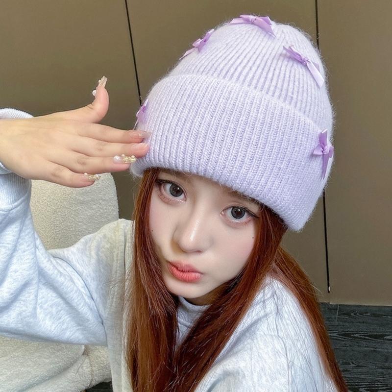 Women Skull Hat for Teens Girls Boys Pink Photo Props Knitted Winter Hat Skull Costume Props Skull Cap