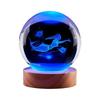 Mermaid Crystal Ball Music Box Night Light - Unique Gift for Birthdays & Holidays