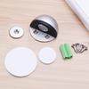 Genuine Stainless Steel Magnetic Door Stopper with Rubber Semi-Circular Anti-Collision Design
