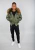 Alpha Industries 45P Hooded Winter Jacket (144103-01) sage/green