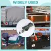 22FT 4 Pin 5 Wire Trailer Wiring Harness Protected By Nylon Net Tube, Utility Pure Copper Boat Trailer Wiring Kit For Trailer Tail Light Rewiring,