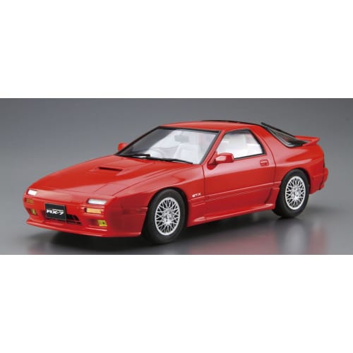 Aoshima Bunka Kyozai 1/24 The Model Car Series No.64 Mazda FC3S Savanna RX-7 '89 Plastic Model Car (Automobile)