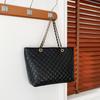 Large capacity large bag women's  new trendy versatile shoulder bag messenger bag diamond chain bag tote bag