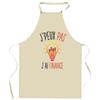 Planetee Tablier de cuisine finance J'peux pas | Cadeau Original pour passionnés Vêtement Blouse de protection Barbecue Jardinage
