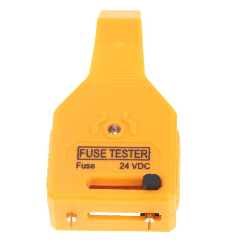 Automotive Fuse Tester 1Pcs 24V DC with Visible LED Indicator Non Slip Grip Practical Tool for Car Owners Use