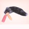 Electric  Tail Vibrator Butt Plug Tail Bead Anal Plug Adult  Toy For Women