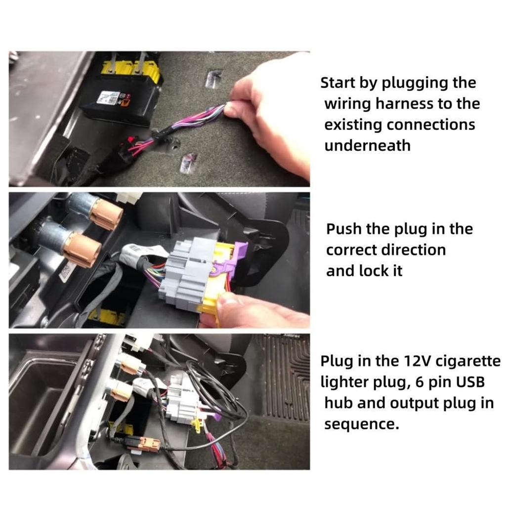 16 Pin Jump Seat To Full Center Console Conversion Harness Replacement Conversion Wiring Harness Auto Part Easy Install