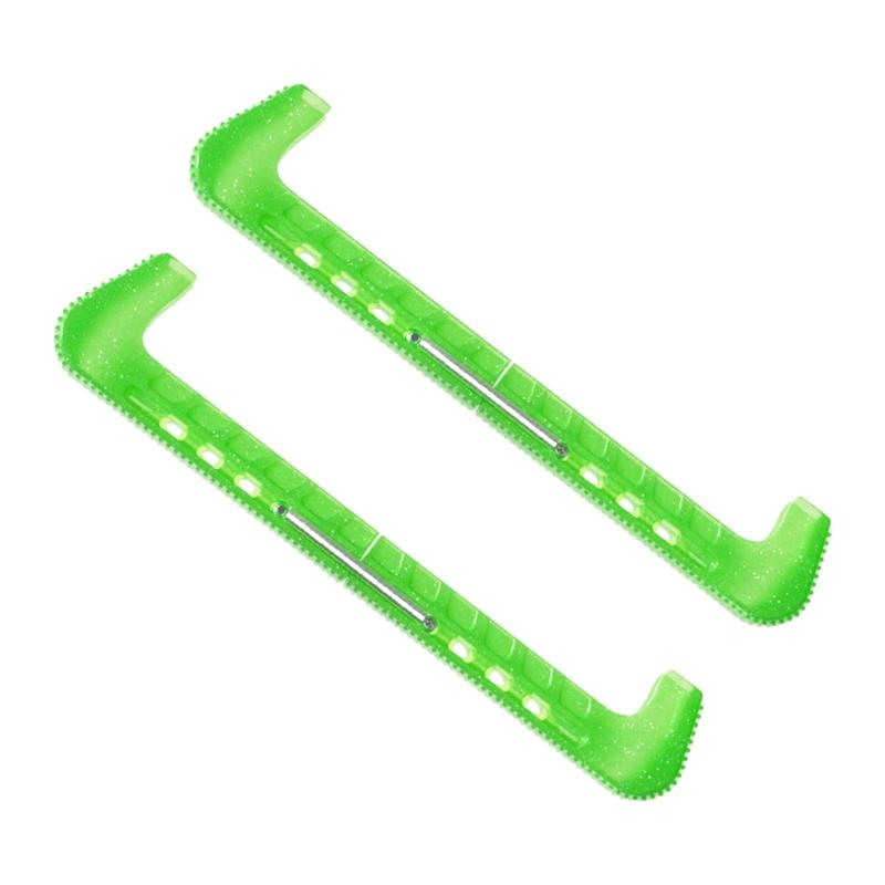 Ice Hockey Figure Skate Blade Covers Ice Skating Guards Adjustable Skate Guards Protector Elastic Ice Skate Blade Guards